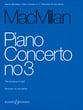 Piano Concerto No. 3 piano sheet music cover